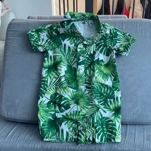 Janie and Jack Palm Romper